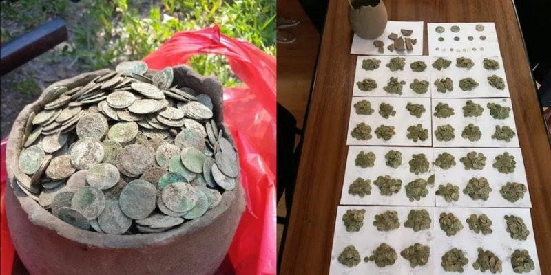Група археологів-аматорів знайшла в румунському лісі тисячі середньовічних монет