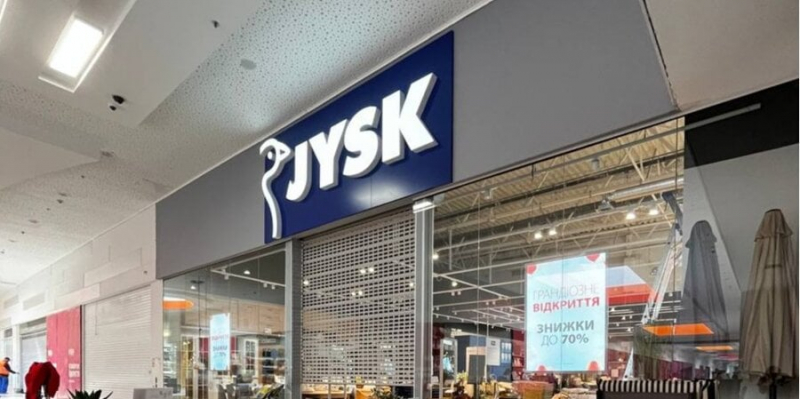 Магазин JYSK відновив роботу в&nbsp;одеському ТРЦ Рів'єра