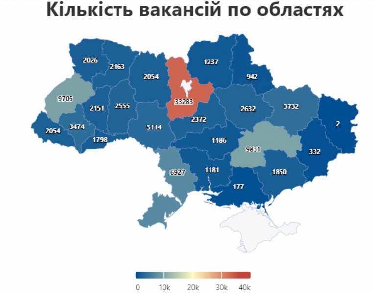 Робота-2023: кого насамперед шукали роботодавці в&nbsp;серпні - в&nbsp;яких регіонах найбільше вакансій