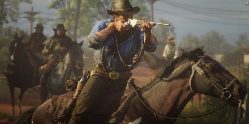 Розплата за&nbsp;злочини. Гравець у&nbsp;Red Dead Redemption 2 зв&rsquo;язав і кинув під поїзд усю свою банду