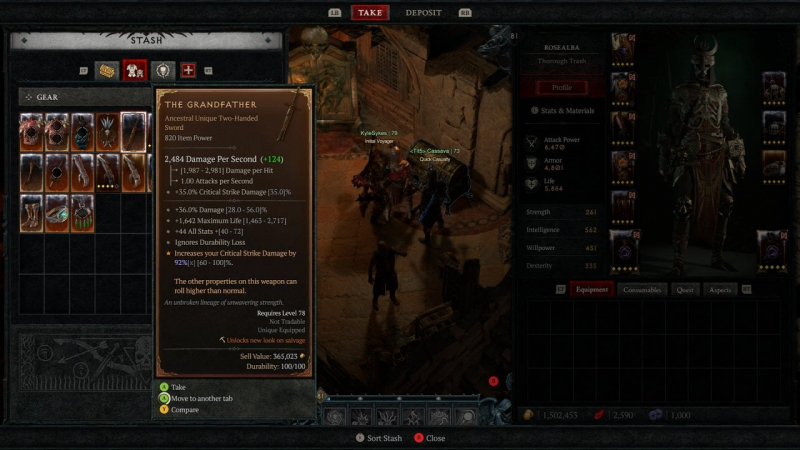 Везіння 100 рівня. Гравець здобув у&nbsp;Diablo&nbsp;IV один із найпотужніших предметів