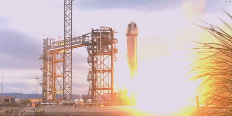 Нарешті успіх. Blue Origin запустила в космос суборбітальний апарат New Shepard — відео