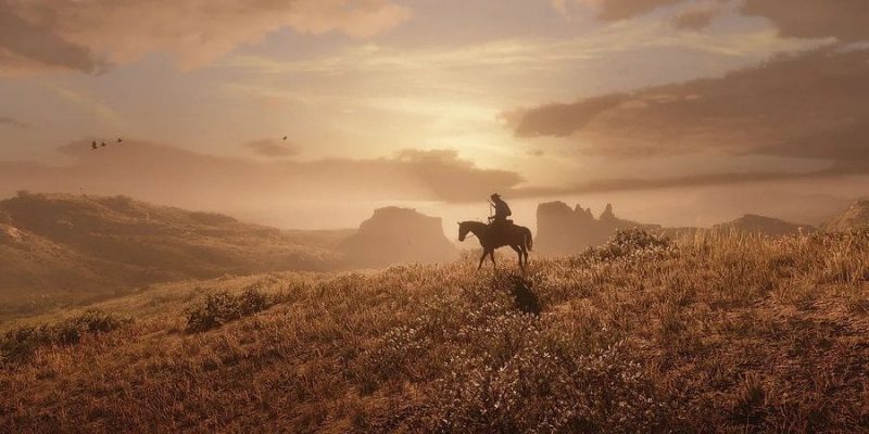 Таємничий спостерігач. Гравець виявив у&nbsp;Red Dead Redemption 2 персонажа, який стежив за&nbsp;ним